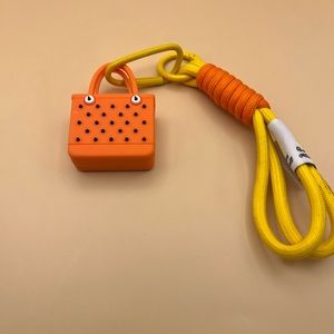 5338-HMT Mini Hole Bag Keychain, Bracelet Wristlet For Beach Bag, Purse Backpack